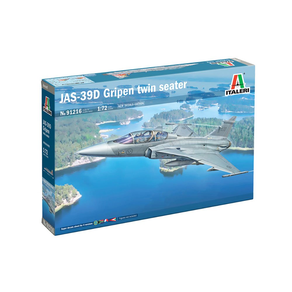 Italeri: 1/72 JAS-39D Gripen Twin Seater 91216
