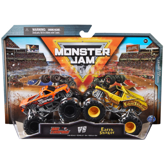 Monster Jam: 1/64 Diecast Trucks 2-Pack (Assorted - One Randomly Selected)