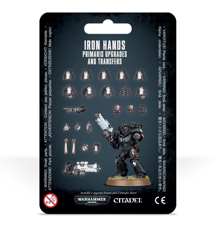 Warhammer 40k: Iron Hands Primaris Upgrades & Transfers
