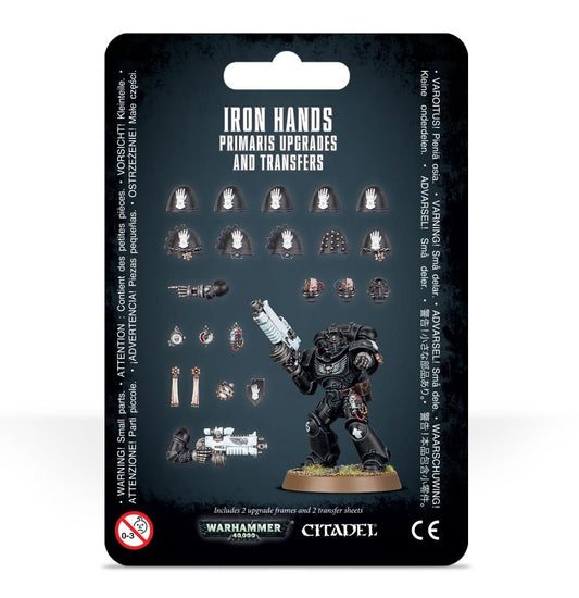 Warhammer 40k: Iron Hands Primaris Upgrades & Transfers