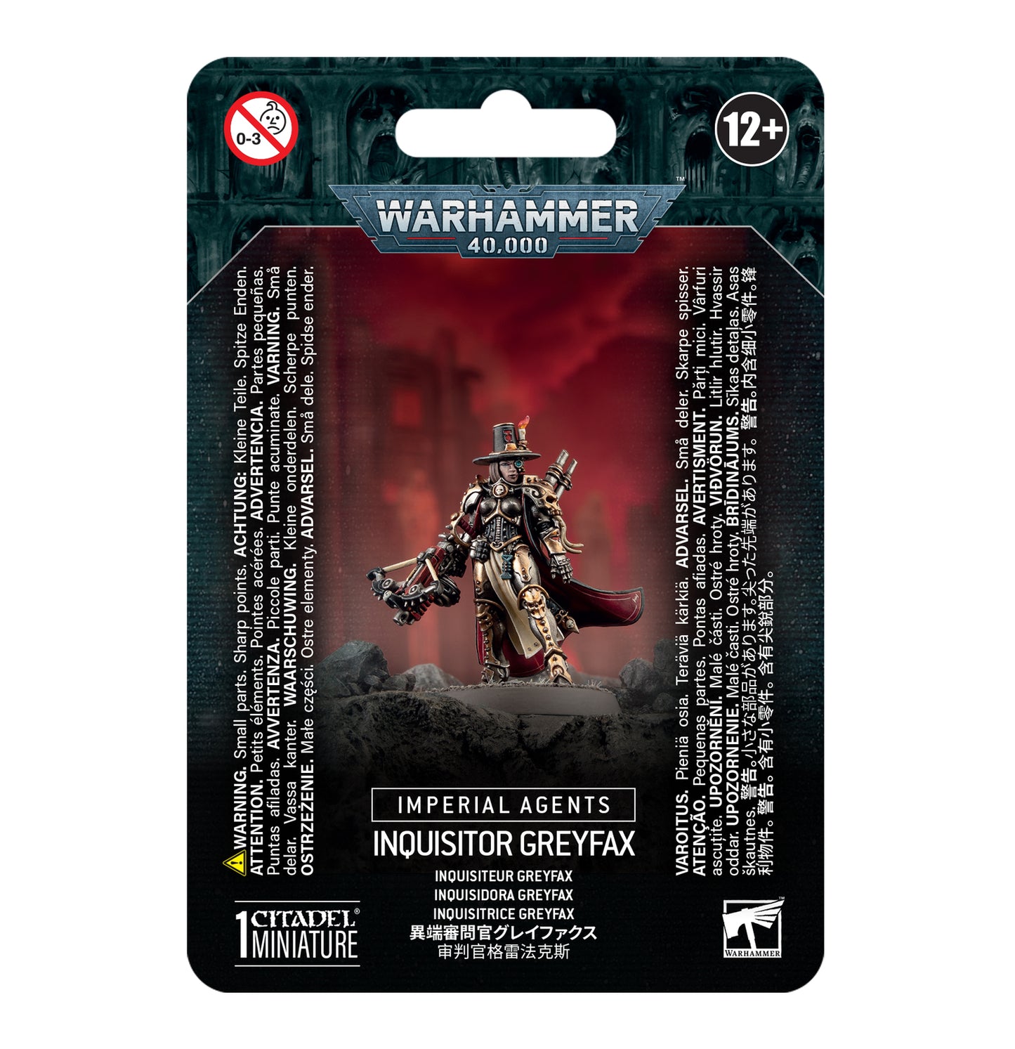 Warhammer 40k: Imperial Agents Inquisitor Greyfax