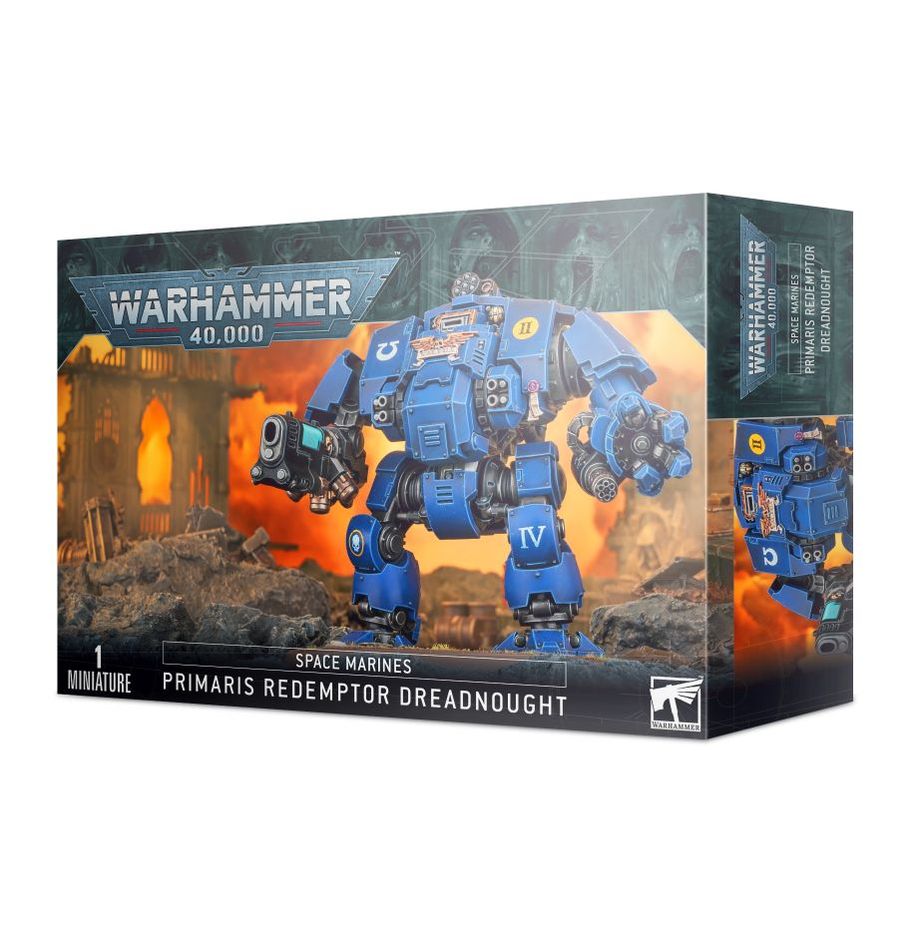 Warhammer 40k: Space Marines Primaris Redemptor Dreadnought