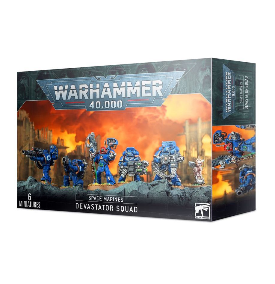 Warhammer 40k: Space Marines Devastator Squad