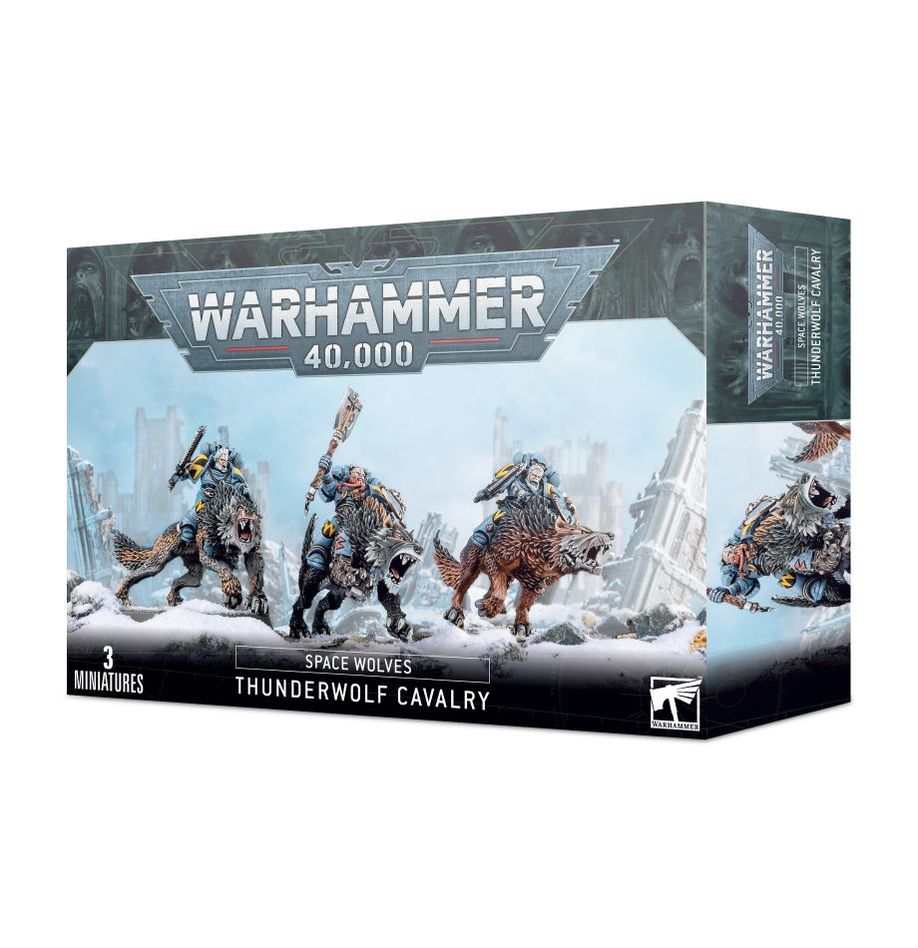 Warhammer 40k: Space Wolves Thunderwolf Cavalry