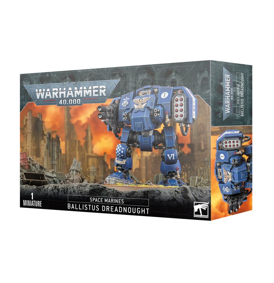 Warhammer 40k: Space Marines Ballistus Dreadnought