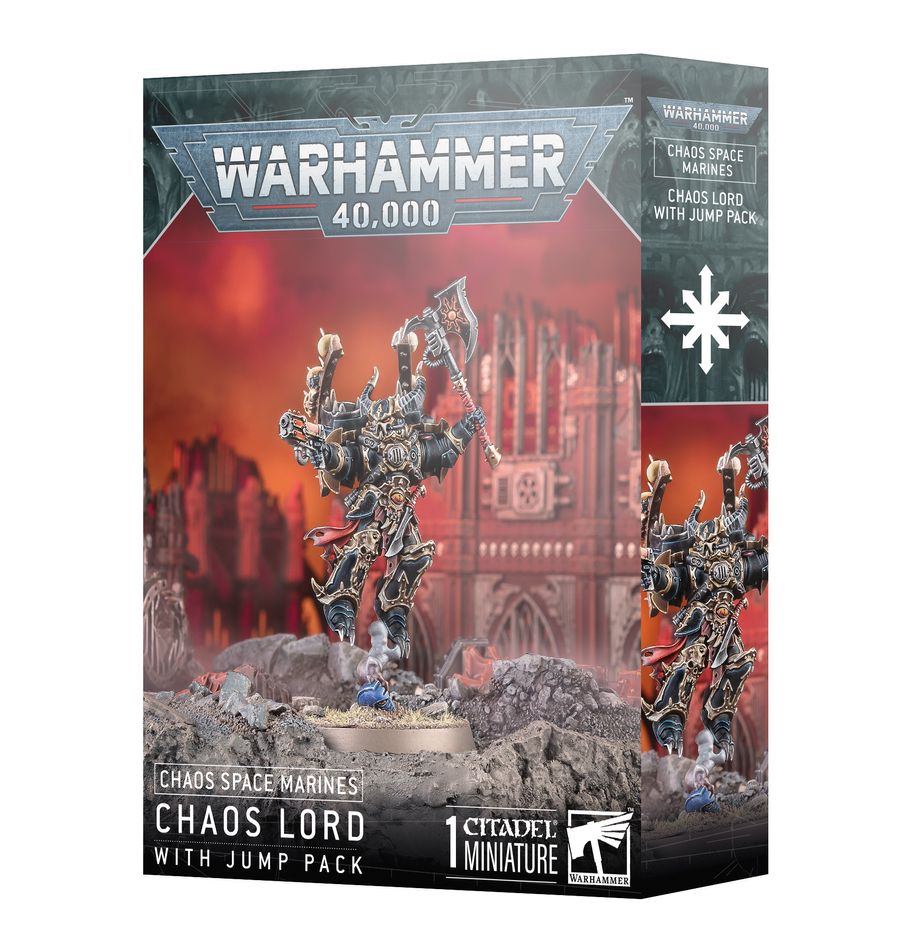 Warhammer 40k: Chaos Space Marines Lord with Jump Pack