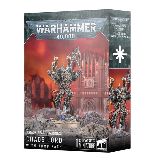 Warhammer 40k: Chaos Space Marines Lord with Jump Pack