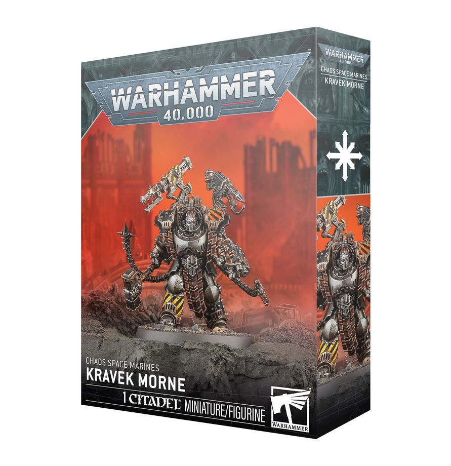 Warhammer 40k: Iron Warriors Kravek Morne