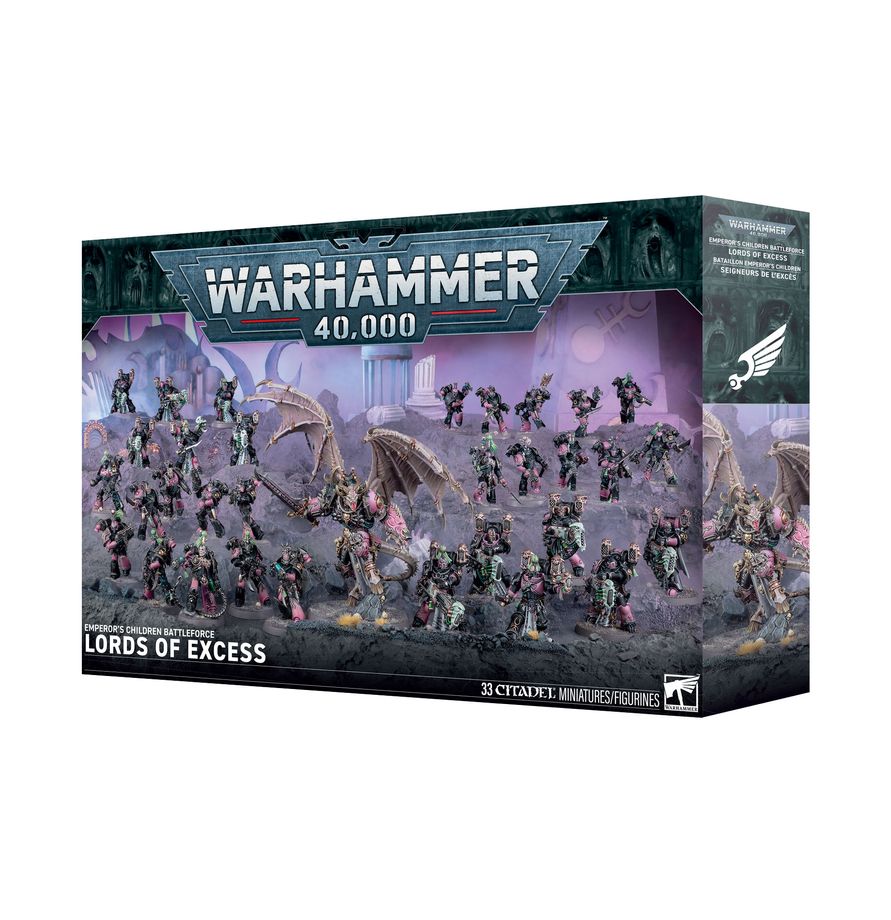 Warhammer 40k: Emperor's Children Lords of Excess Battleforce
