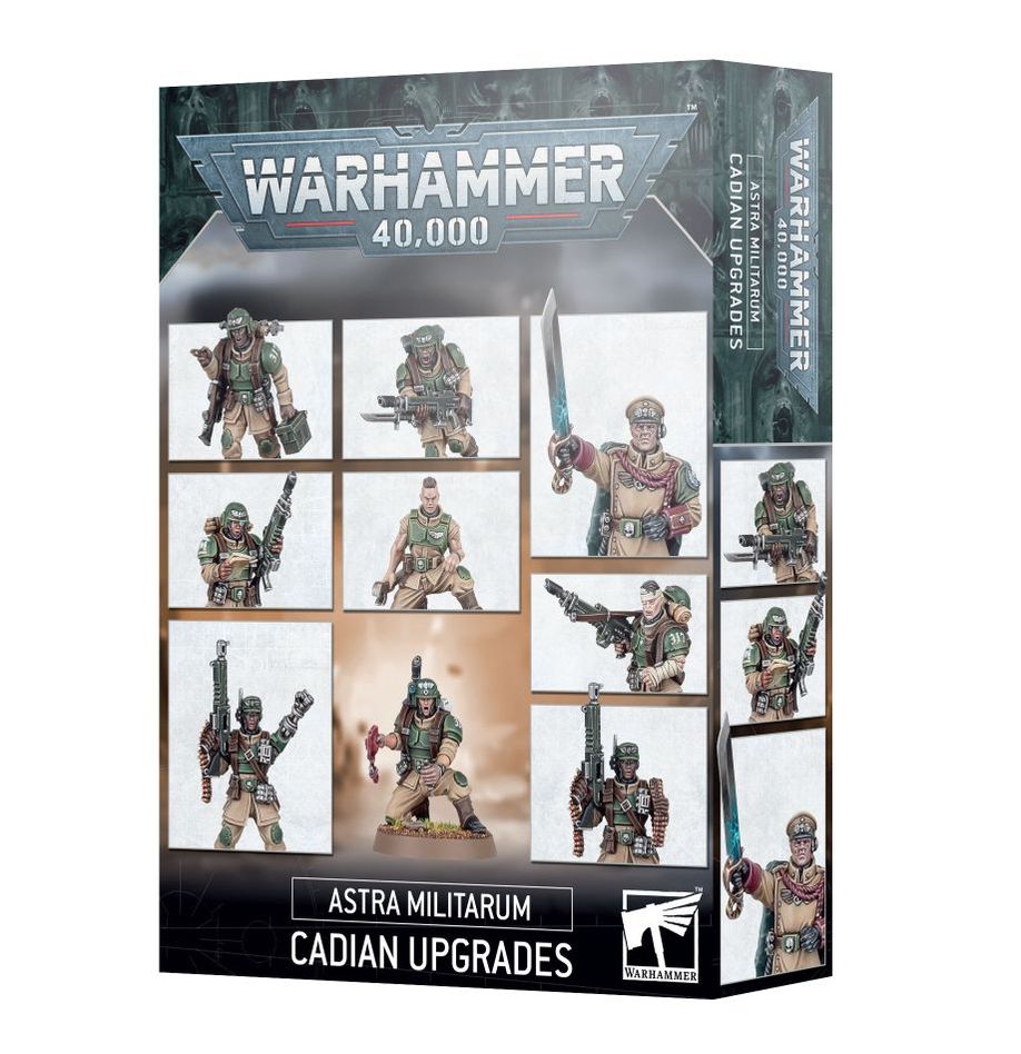 Warhammer 40k: Astra Militarum Cadian Upgrades
