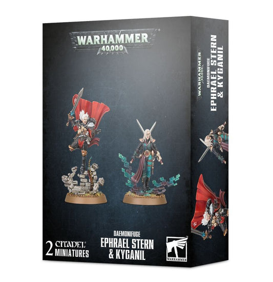 Warhammer 40k: Adepta Sororitas Daemonifuge Ephrrael Stern & Kyganil