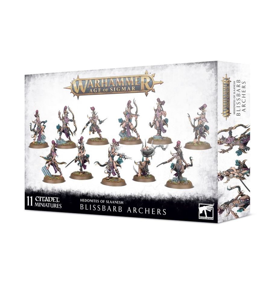 Age of Sigmar: Hedonites of Slaanesh Blissbarb Archers