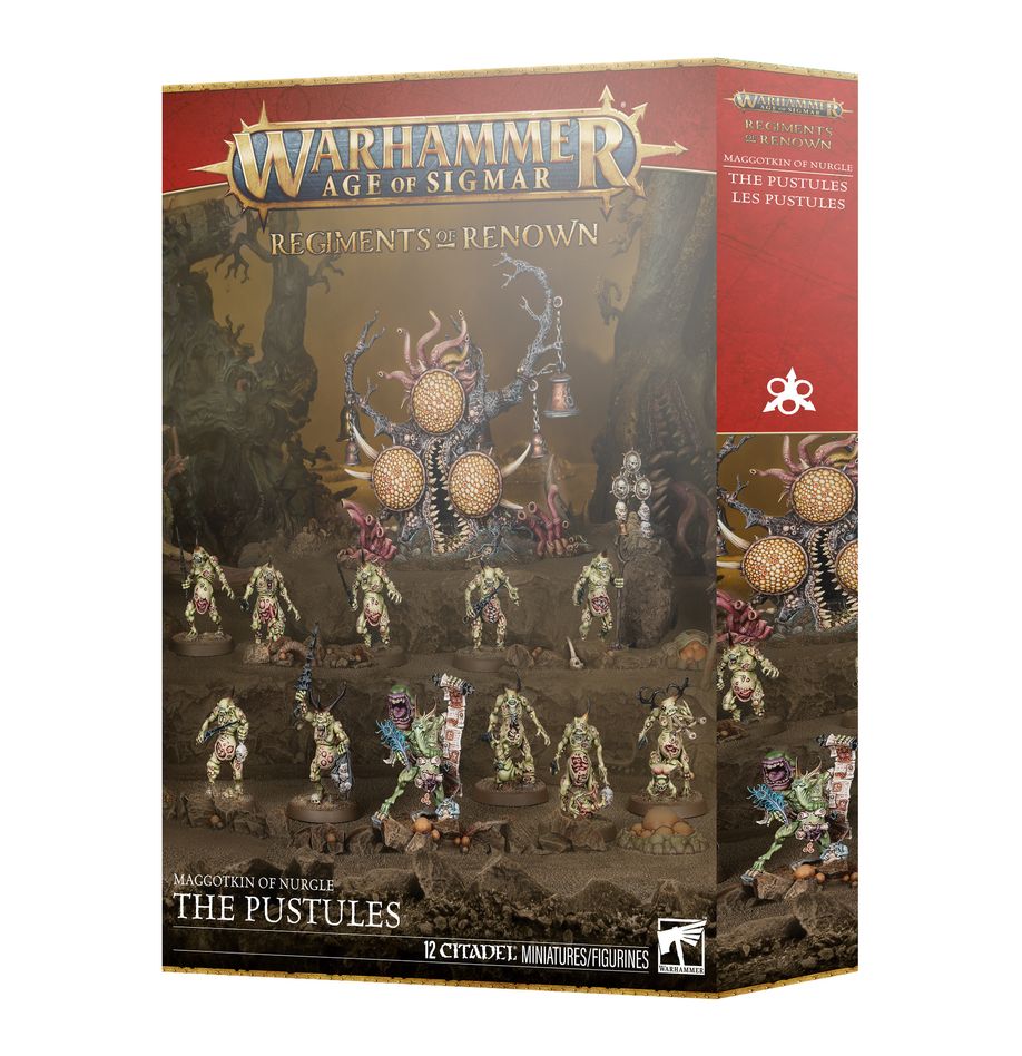 Age of Sigmar: Maggotkin of Nurgle The Pustules