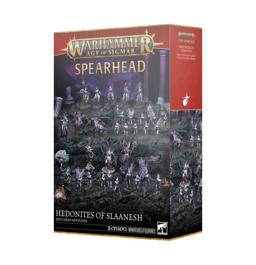Age of Sigmar: Spearhead Hedonites of Slaanesh Epicurean Revellers