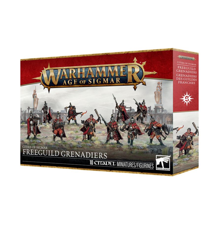 Age of Sigmar: Cities of Sigmar Freeguild Grenadiers