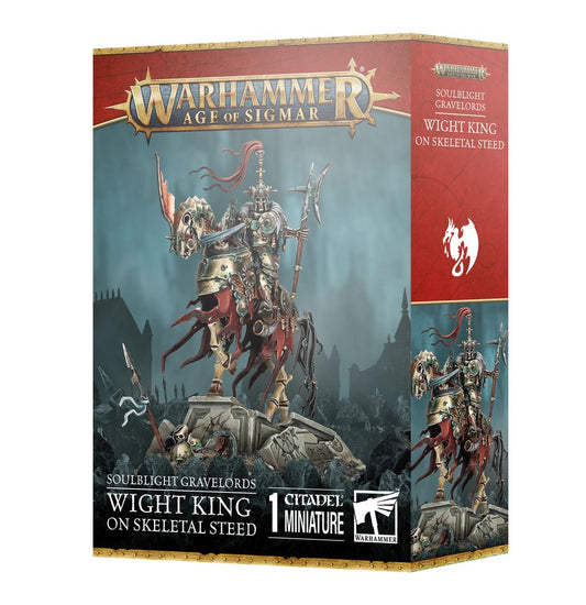 Age of Sigmar: Soulblight Gravelords Wight King on Steed