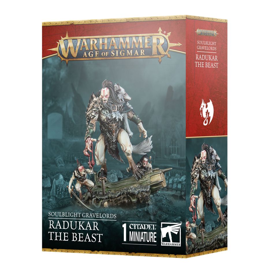 Age of Sigmar: Soulblight Gravelords Radukar the Beast