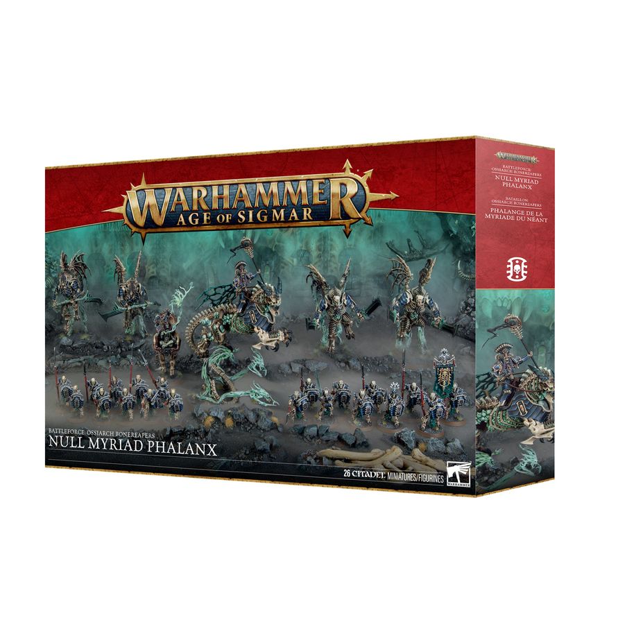 Age of Sigmar: Ossiarch Bonereapers Null Myriad Phalanx