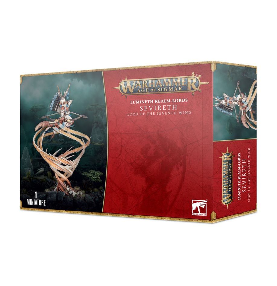 Age of Sigmar: Lumineth Realm-Lords Sevireth Lord of the Seventh Wind