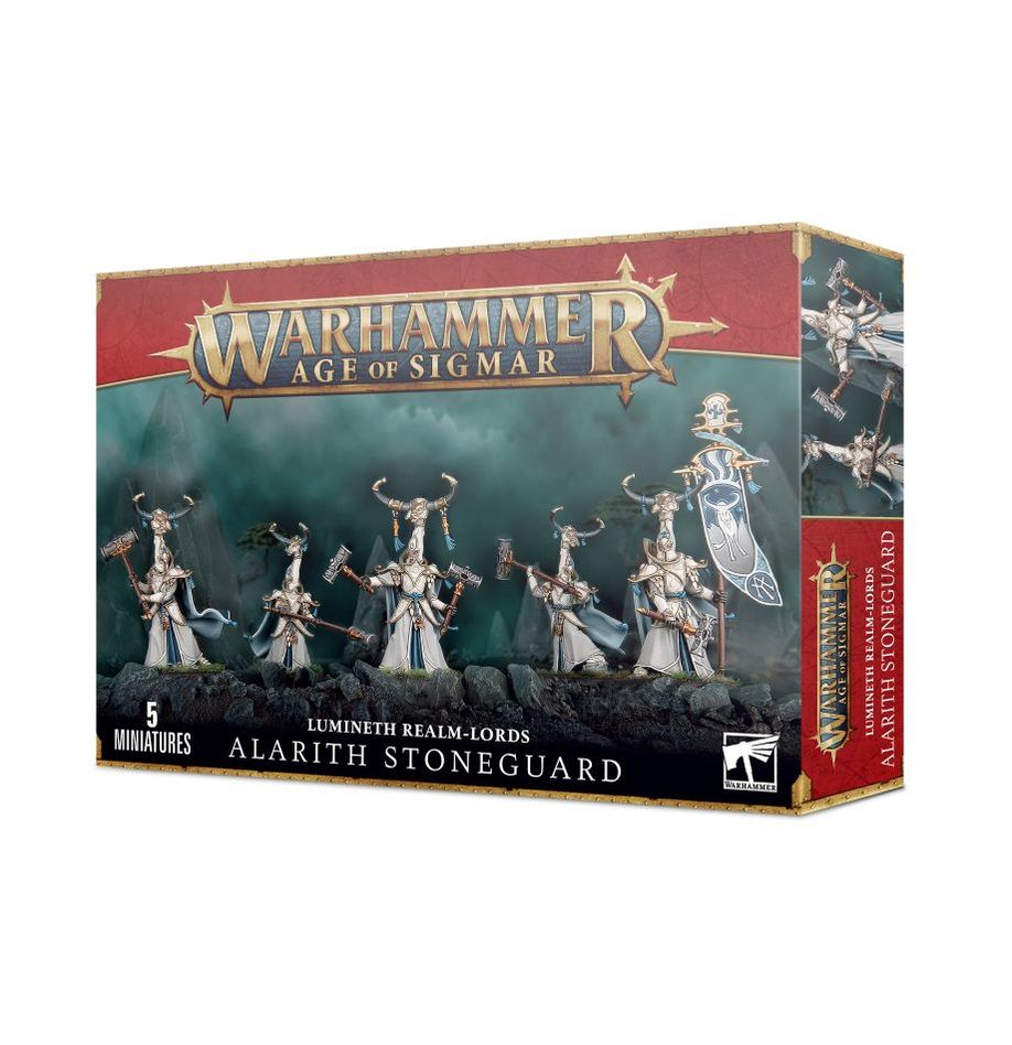 Age of Sigmar: Lumineth Realm-Lords Alarith Stoneguard