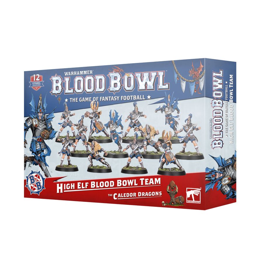 Blood Bowl: High Elf Team The Caledor Dragons