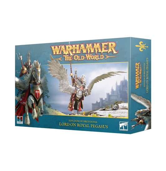 The Old World: Kingdom of Bretonnia Lord on Royal Pegasus