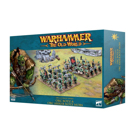 The Old World: Orc & Goblin Tribes Orc Arrer Boyz Mob