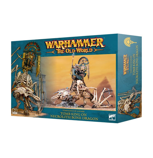 The Old World: Tomb Kings of Khemri Tomb King on Necrolith Bone Dragon
