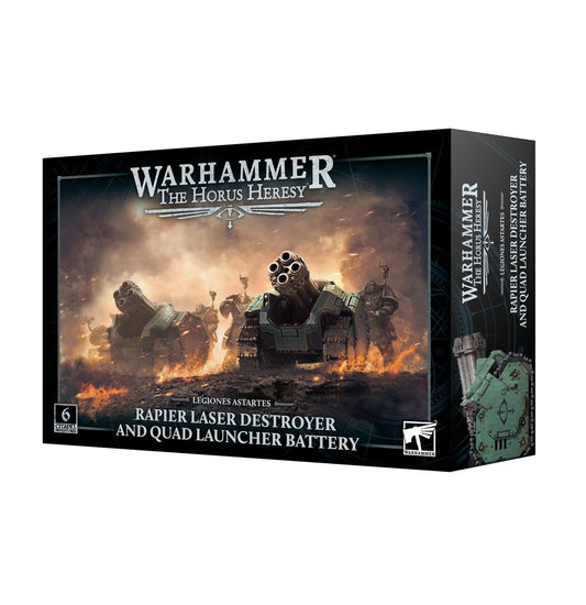 Horus Heresy: Legiones Astartes Rapier Laser Destroyer and Quad Launcher Battery