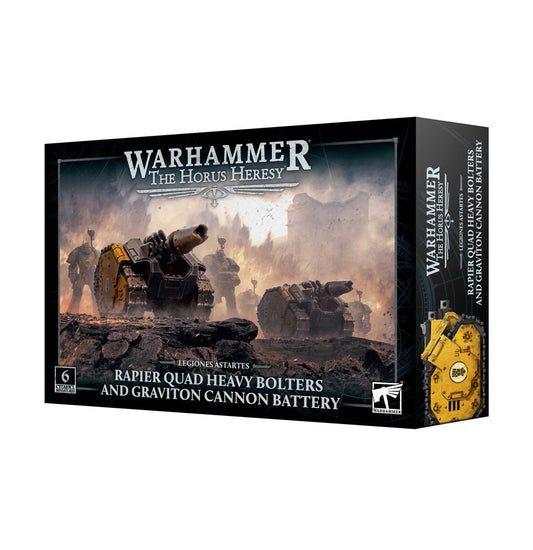 Horus Heresy: Legiones Astartes Rapier Quad Heavy Bolters and Graviton Cannon Battery