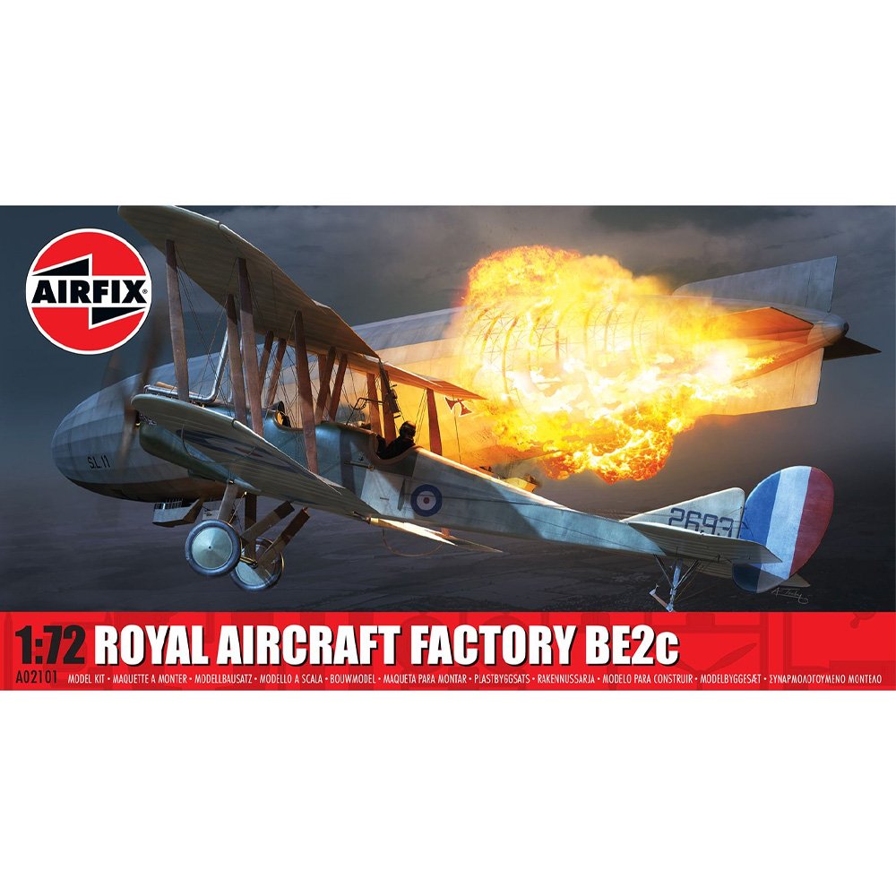 Airfix: 1/72 Royal Aircraft Factory BE2c A02101