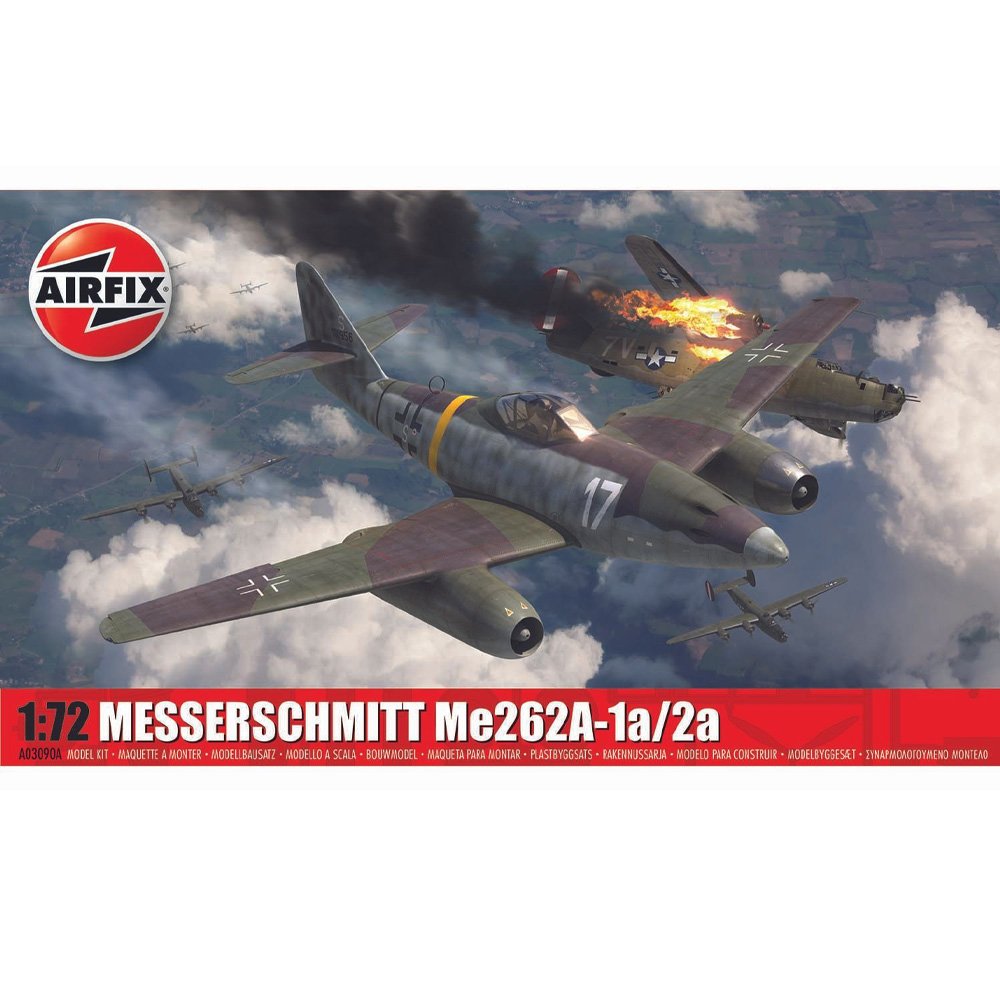 Airfix: 1/72 Messerschmitt Me262A-1a/2a A03090A