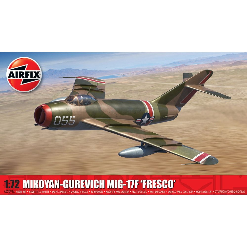 Airfix: 1/72 Mikoyan-Gurevich MiG-17F Fresco A03091A