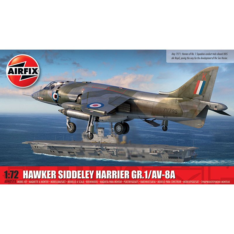 Airfix: 1/72 Hawker Siddeley Harrier GR.1/AV-8A A04057A