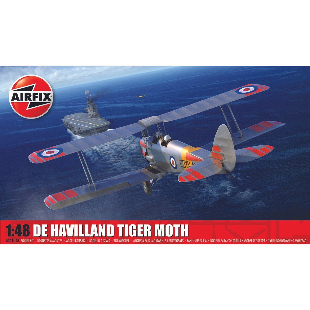 Airfix: 1/48 De Havilland Tiger Moth A04104A