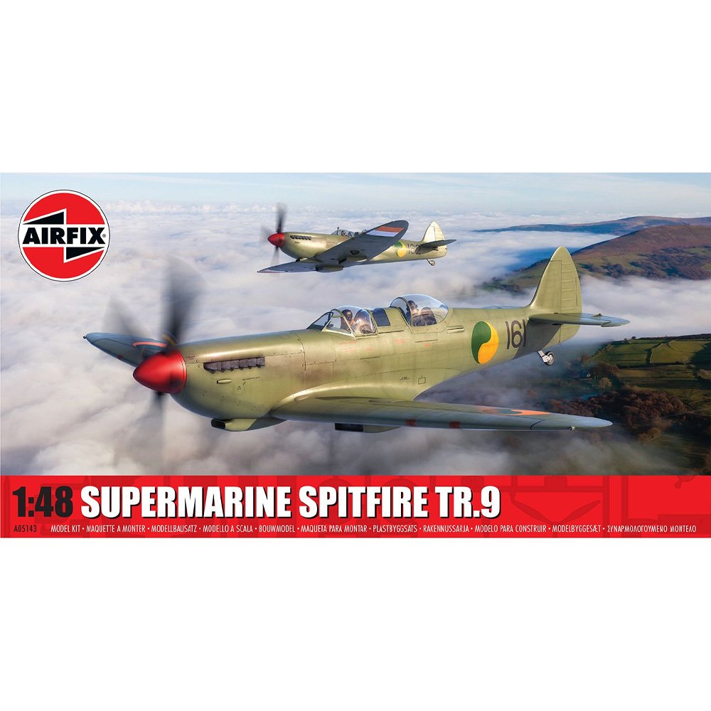 Airfix: 1/48 Supermarine Spitfire TR.9 A05143