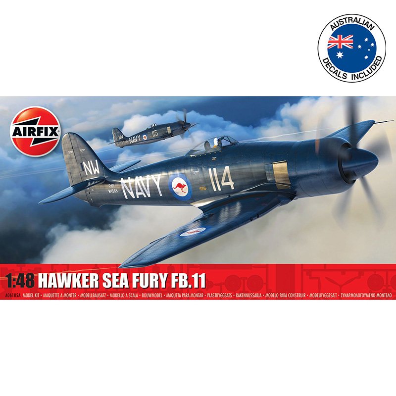Airfix: 1/48 Hawker Sea Fury FB.11 A06105A