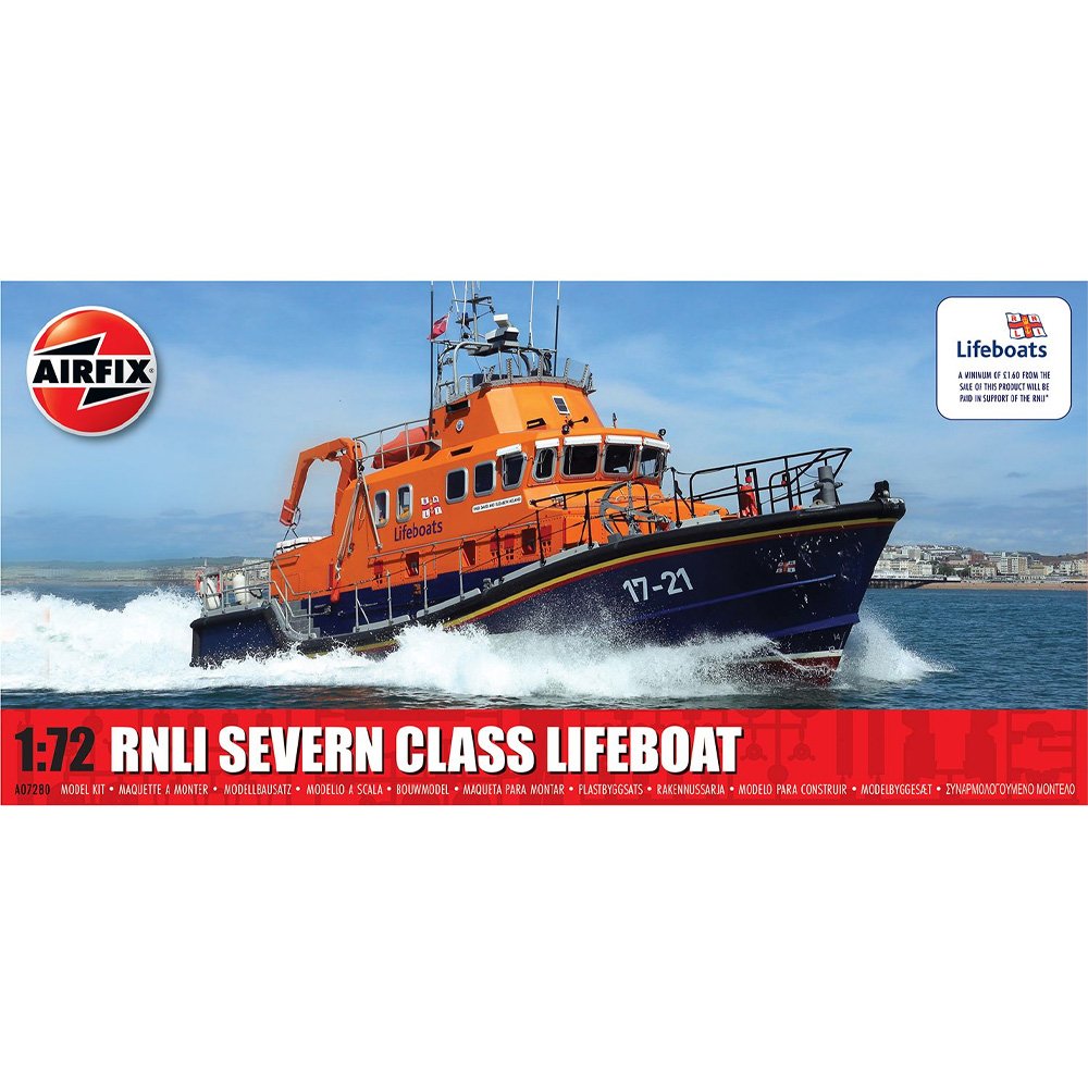 Airfix: 1/72 RNLI Severn Class Lifeboat A07280