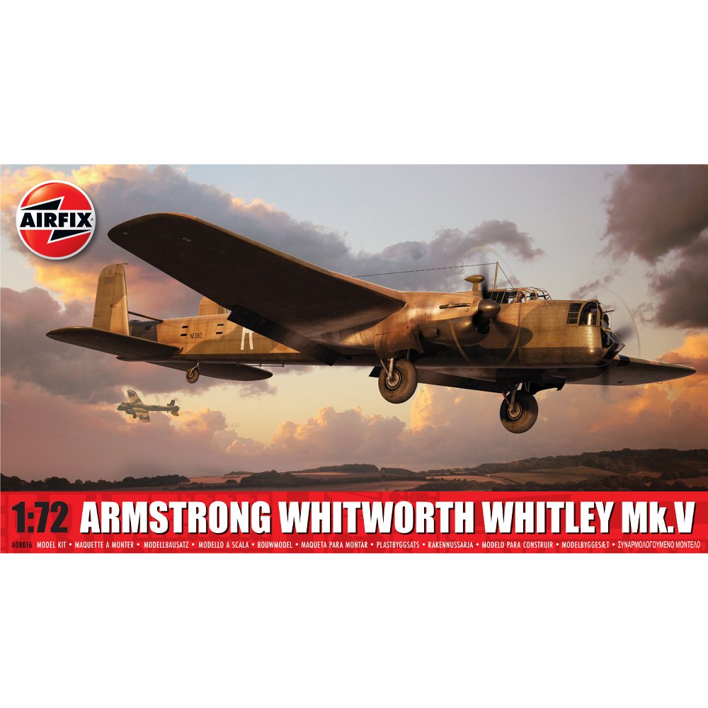Airfix: 1/72 Armstrong Whitworth Whitley Mk.V A08016
