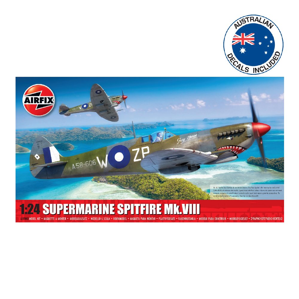 Airfix: 1/24 Supermarine Spitfire Mk.VIII A17002