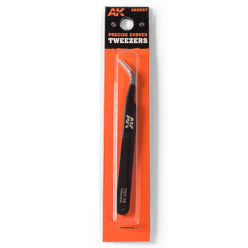 AK Interactive: Tools Tweezers Precise Curved