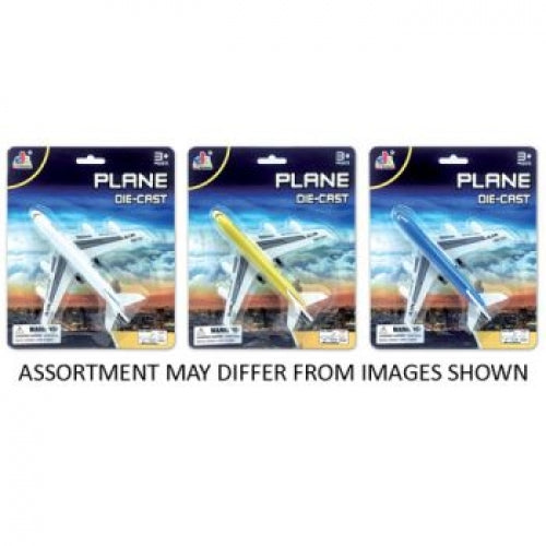 Aircraft Planes Diecast Pull Back (Assorted - One Randomly Selected)