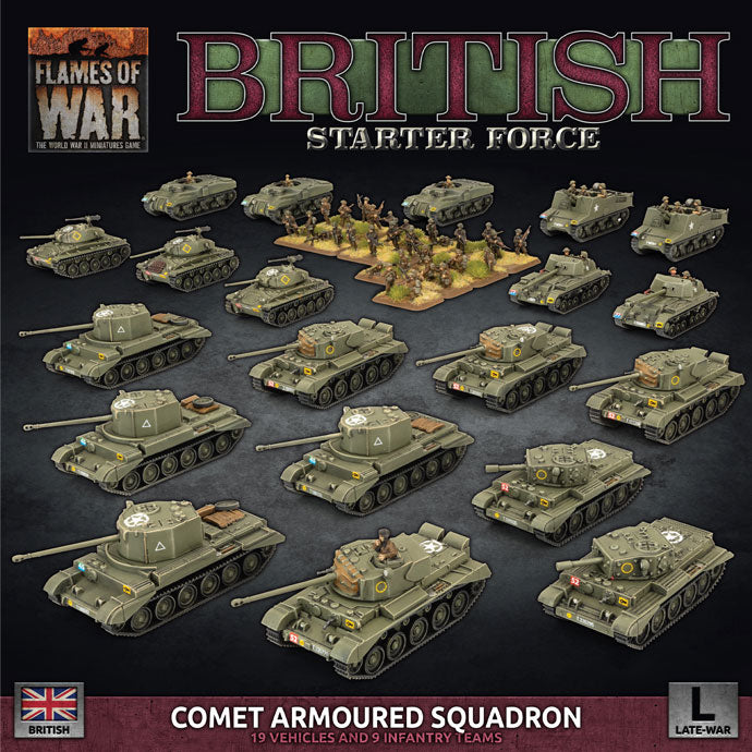Flames of War: British Comet Armoured Squadron Army Deal
