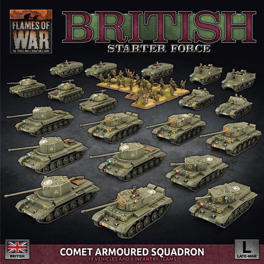 Flames of War: British Comet Armoured Squadron Army Deal