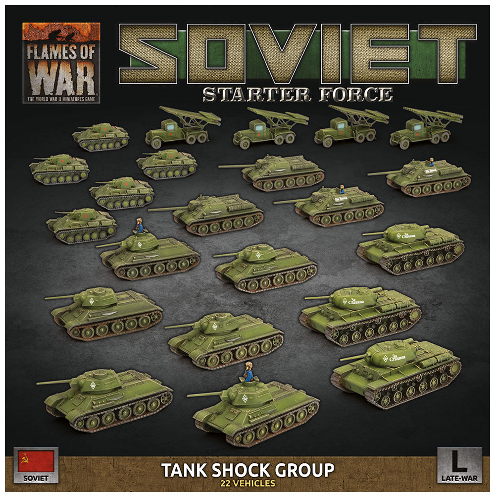 Flames of War: Soviet LW "Tank Shock Group" Army Deal