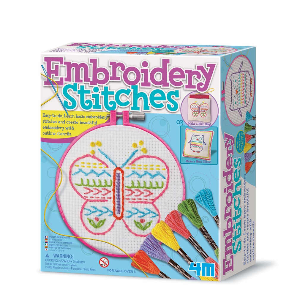 4M: Easy To Do Embroidery Stitches