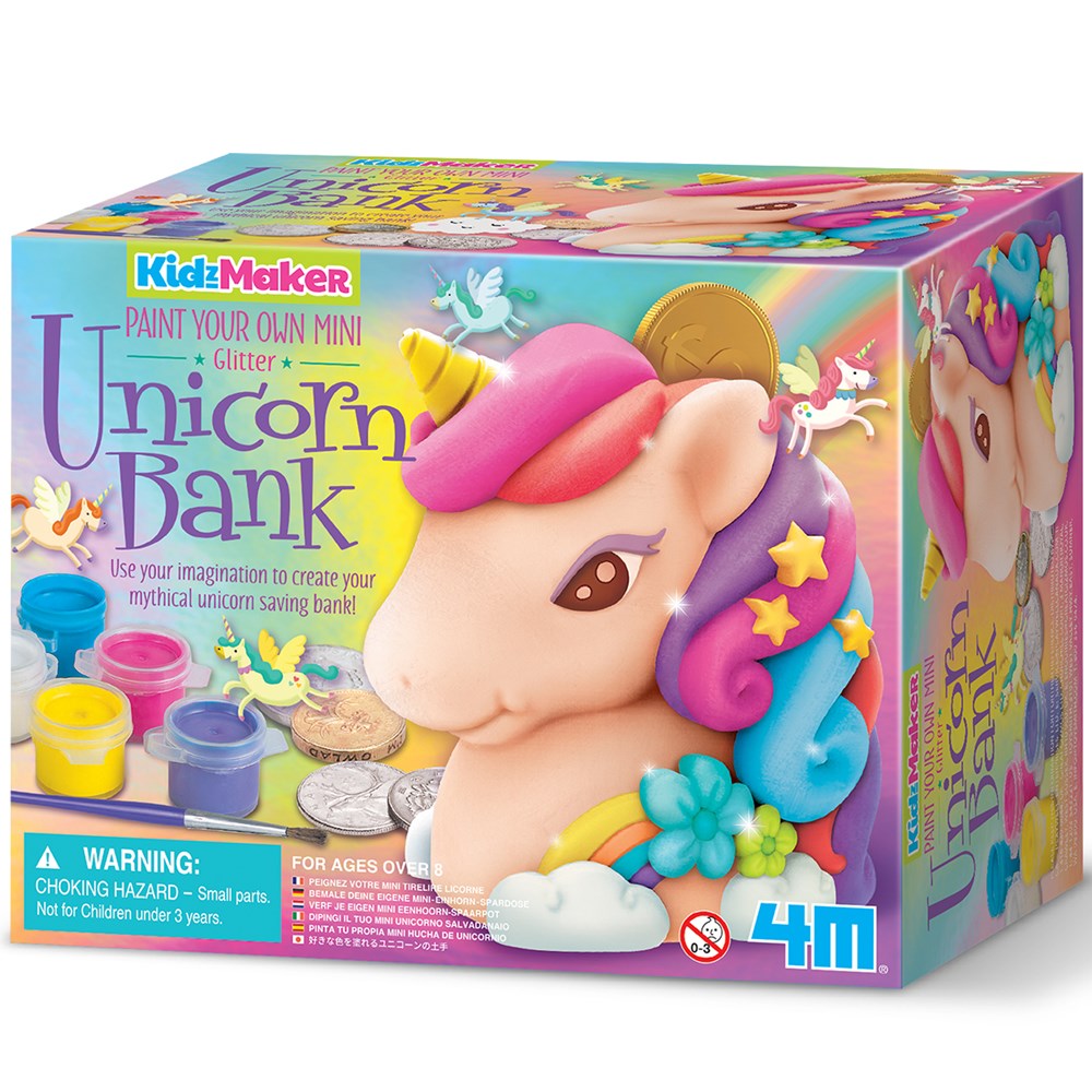 4M: Glitter Unicorn Bank