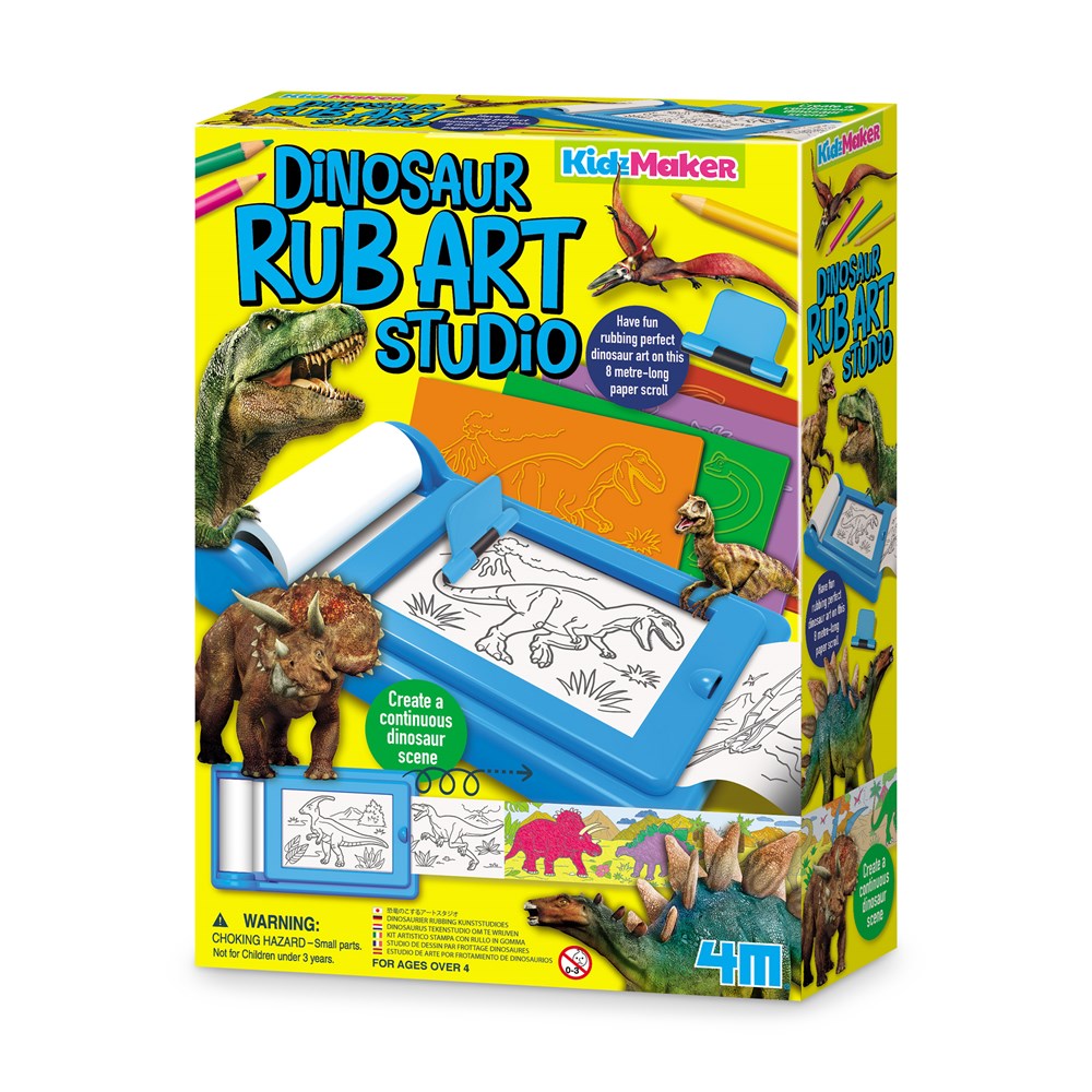 4M: Dinosaur Rub Art Studio