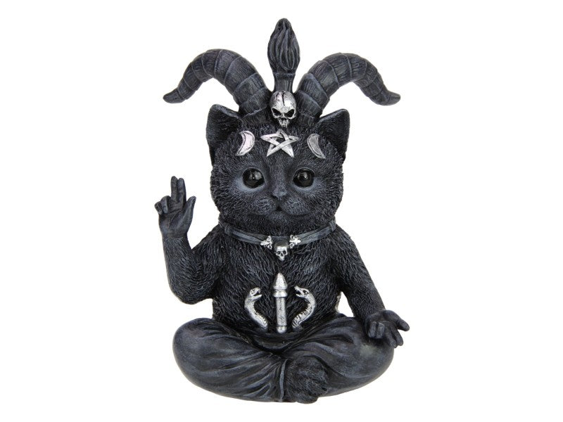 Sitting Baphomet Cat 19cm