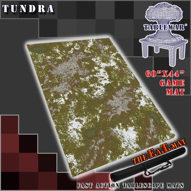 The F.A.T. Mat: 60x44" Tundra Gaming Mat